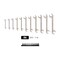 Tekton Angle Head Open End Wrench Set with Modular Wrench Organizer, 11-Piece (3/8-1 in.) WAE91502 - alternate 6